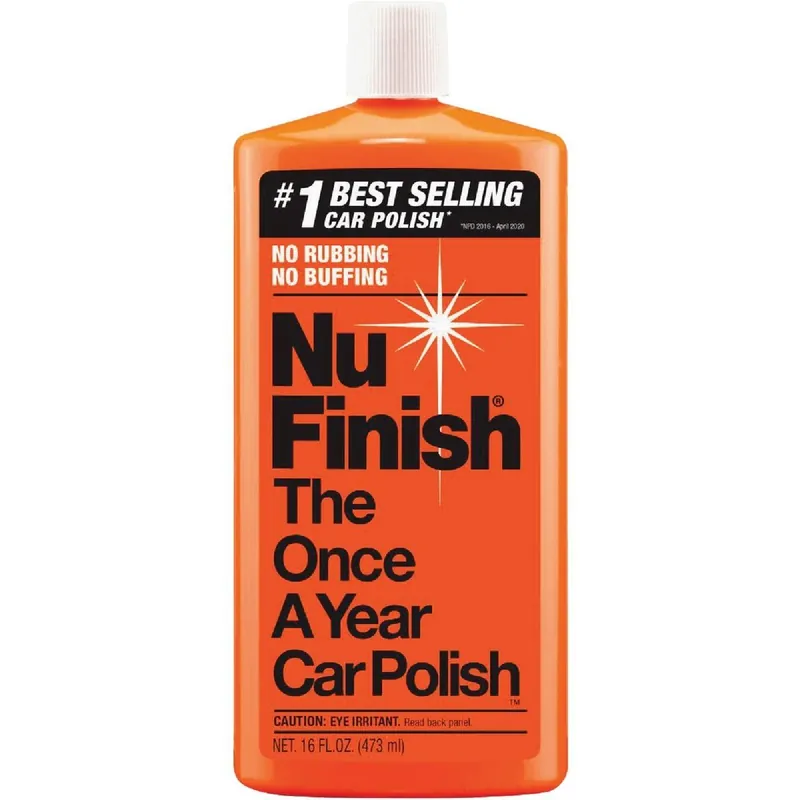 Nu Finish NF-76 Liquid Car Wax 16 Oz.