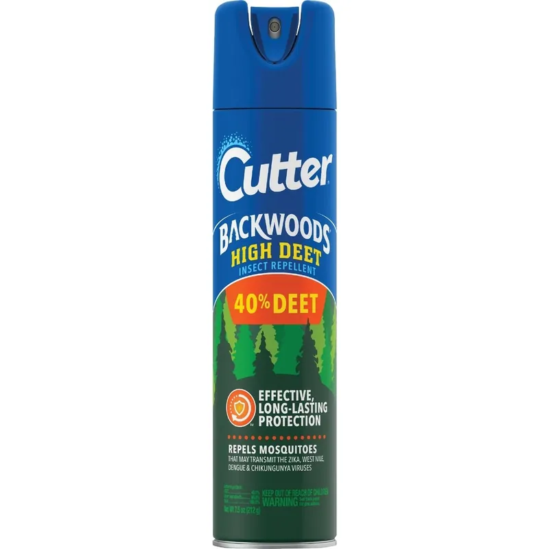 Cutter HG-96647W Backwoods High Deet 7.5 Oz. Insect Repellent Aerosol Spray