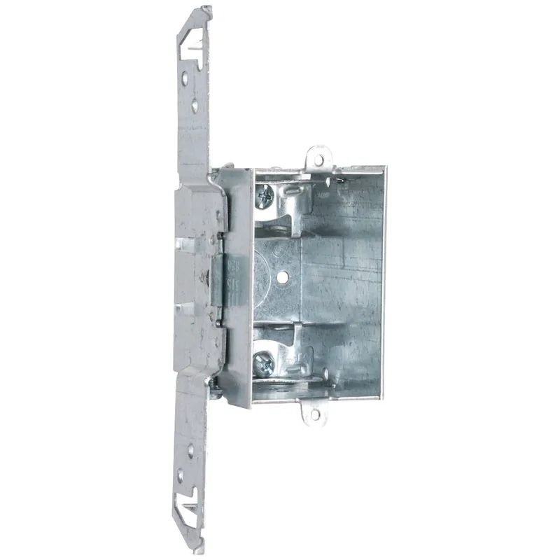 Southwire G601-FBX-UPC 1-Gang Steel Welded Armored Cable Wall Box
