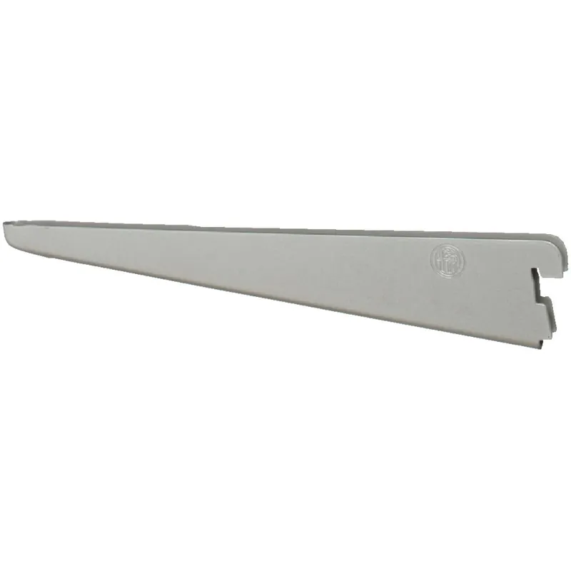 Organized Living 7913141345 FreedomRail 12-1/2 In. Nickel Twin-Track Shelving Bracket