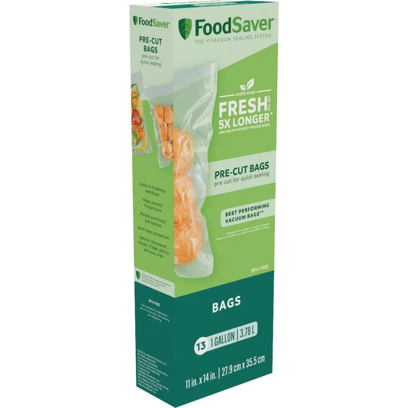 FoodSaver 2159409 1 Gal. Freezer Bag (13-Count)