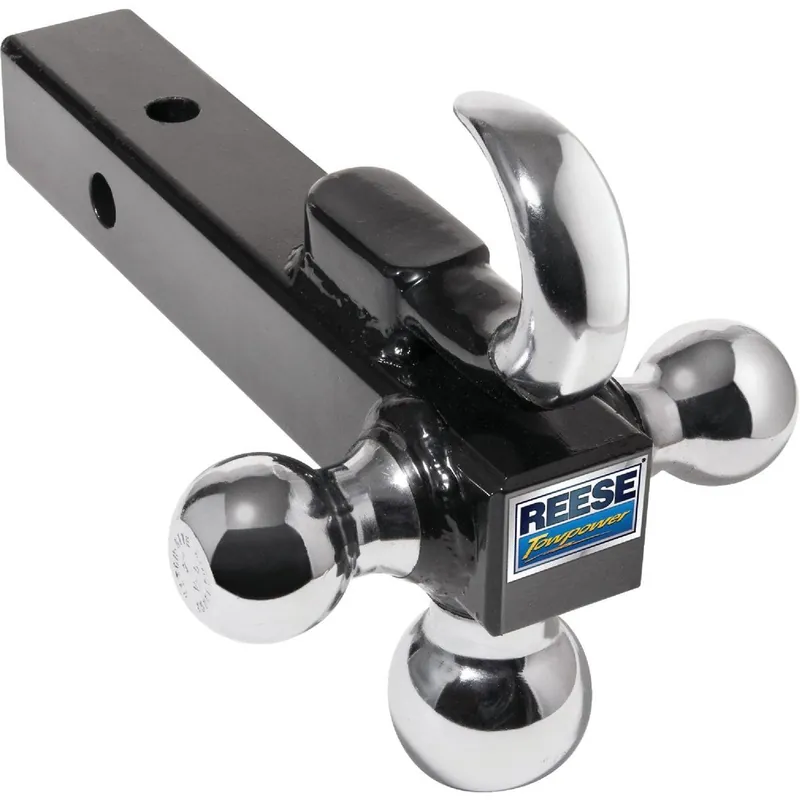 Reese Towpower 7031400 Multiple Hitch Ball Mount with Hook