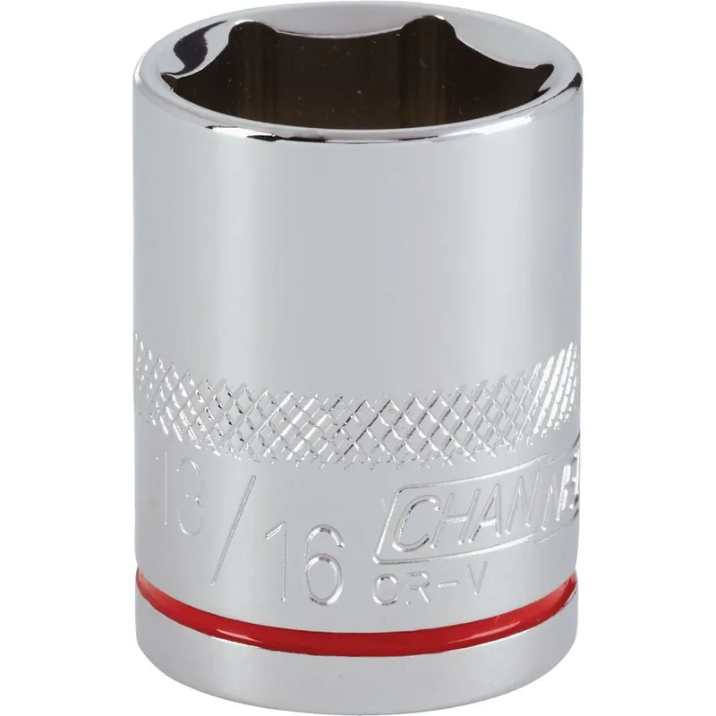 Channellock 302771 1/2 In. Drive 13/16 In. 6-Point Shallow Standard Socket