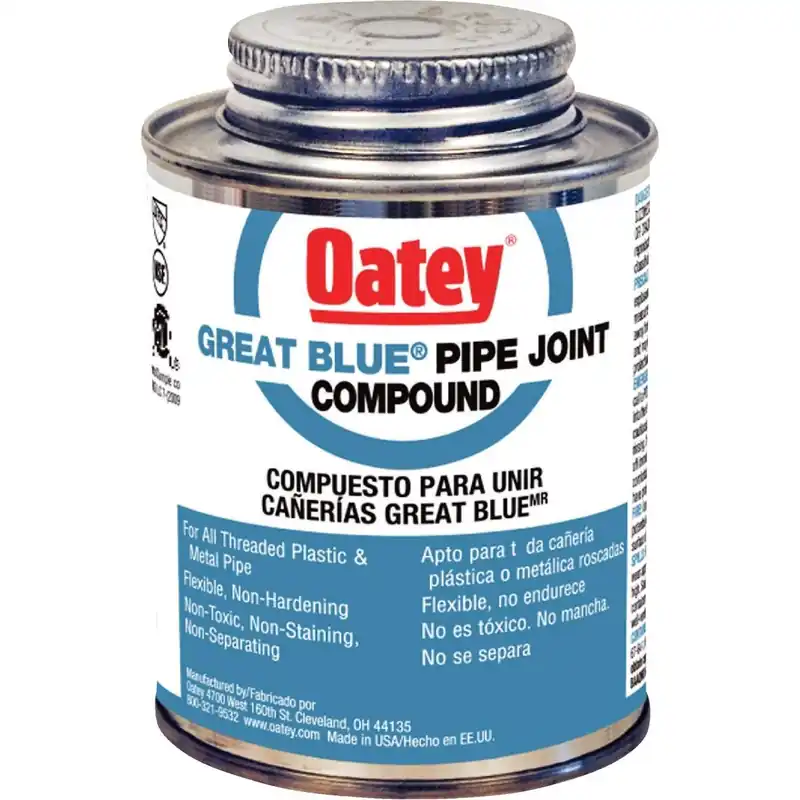 Oatey 31261 Great Blue 4 Fl. Oz. Pipe Compound