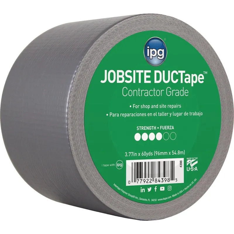 Intertape 4398 General Purpose Duct Tape 4 In x 55 Yd