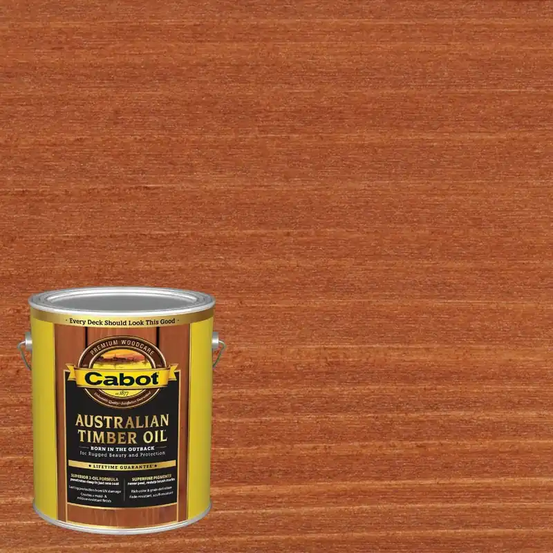 Cabot 140.0003459.007 Australian Timber Oil Translucent Exterior Oil Finish (1 Gal.)