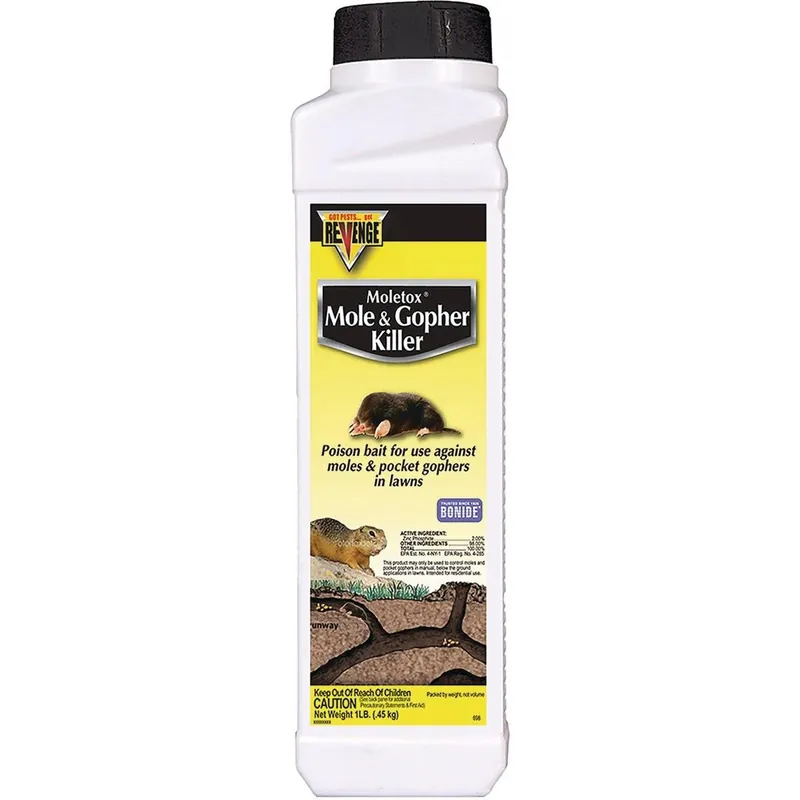 Bonide 698 Moletox II 1 Lb Corn Pellets Mole & Gopher Killer