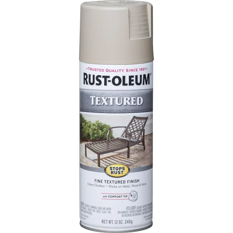 Rust-Oleum 7223830 Stops Rust 12 Oz. Textured Finish Spray Paint Sandstone