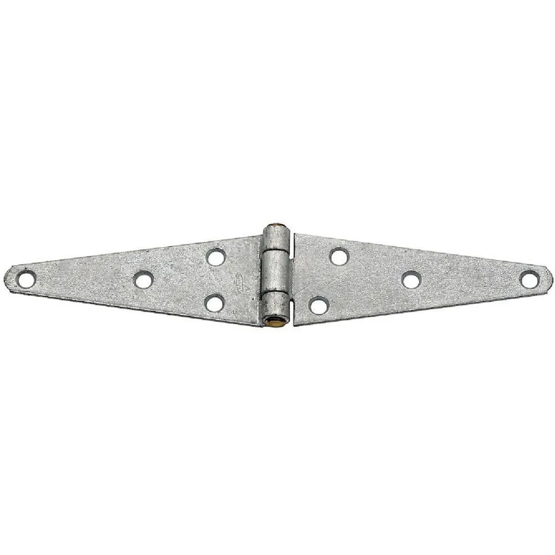 National N128272 National 1.85 In. x 5 In. Galvanized Heavy-Duty Strap Hinge