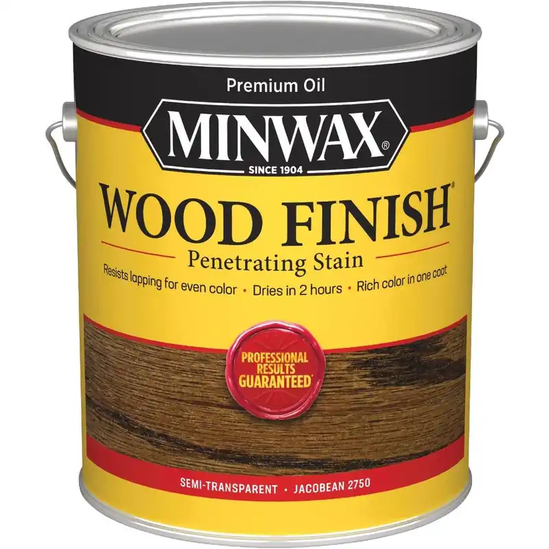 Minwax 71014000 Wood Finish Penetrating Stain Jacobean 1 Gal.