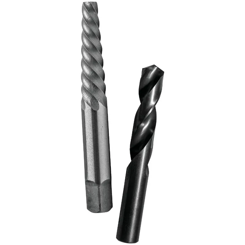 Century Drill Tool 73506 Spiral Flute Screw Extractor & Drill Bit Combo