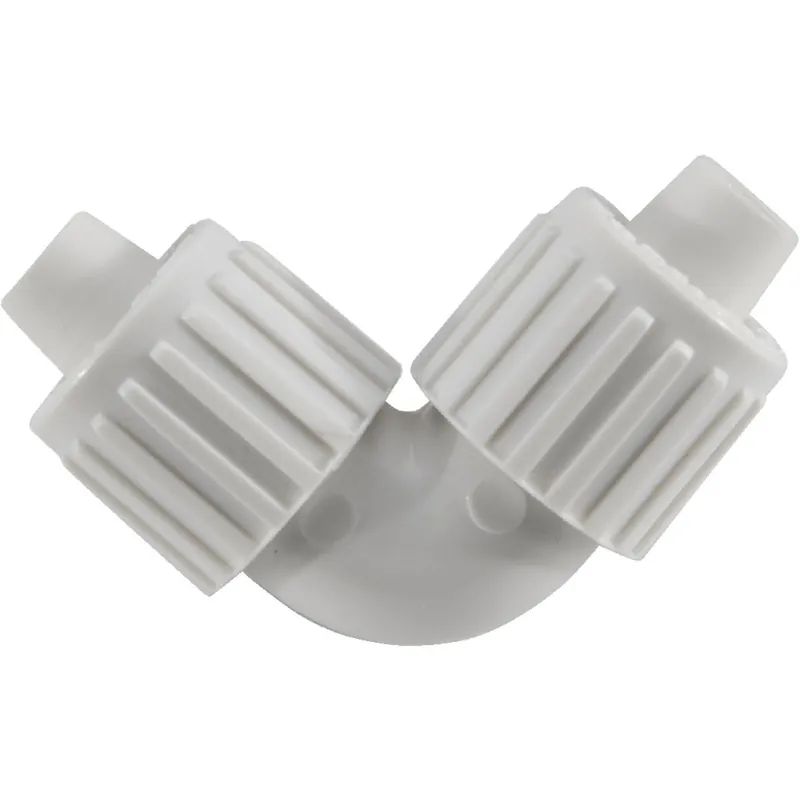 Flair-it 16815 3/8 In. x 3/8 In. 90 Deg. Plastic Compression PEX Elbow (1/4 Bend)