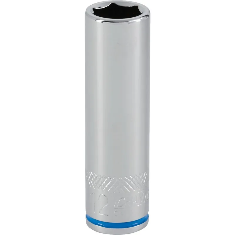 Channellock 389293 3/8 In. Drive 12 mm 6-Point Deep Metric Socket