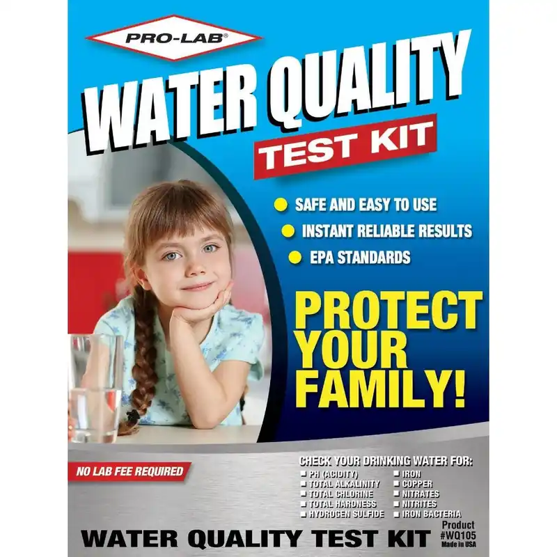 Pro Lab WQ105 Instant Results Water Quality Test Kit