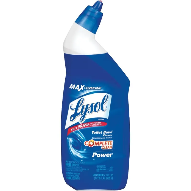 Lysol 02522 Max Coverage Toilet Bowl Cleaner 24 Oz.