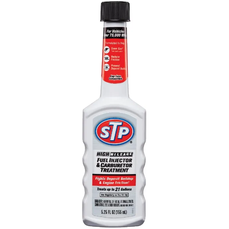 STP 18311 High Mileage Fuel Injector & Carburetor Treatment