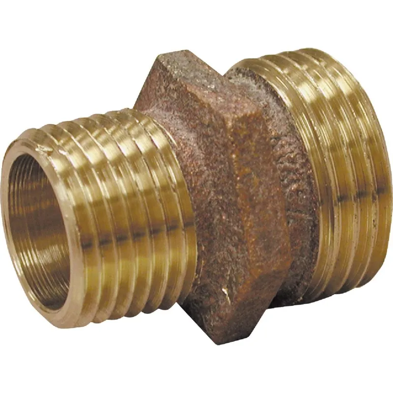 Anderson Metals 737478-1208 Brass Adapter 3/4 In. MHT x 1/2 In. MIP