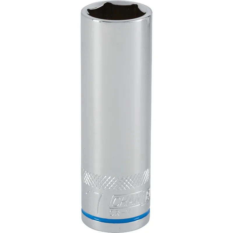 Channellock 351292 1/2 In. Drive 17 mm 6-Point Deep Metric Socket