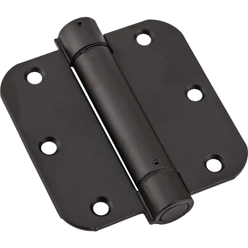 National N350884 3.5 In. Oil Rubbed Bronze 5/8 In. Radius Spring Door Hinge