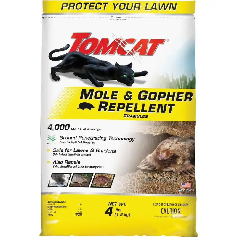 Tomcat 0348304 Granular Mole & Gopher Repellent