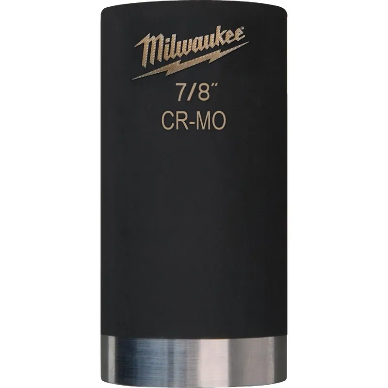 Milwaukee 49-66-6127 SHOCKWAVE 3/8 In. Drive 7/8 In. 6-Point Deep Standard Impact Socket