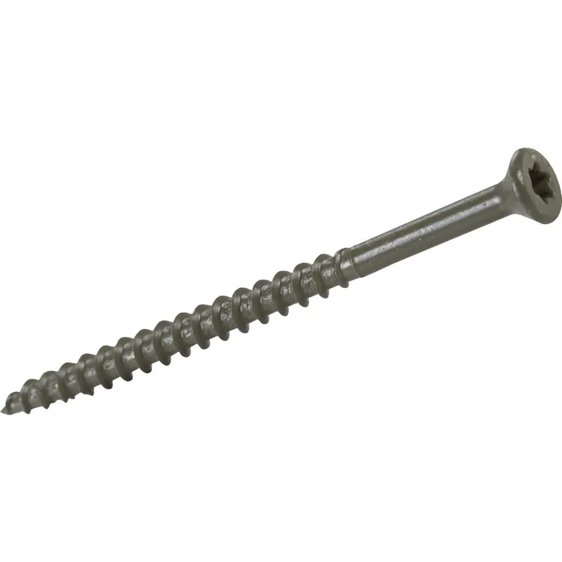 Grip-Rite LP3STBK Bugle-Head Wood Deck Screw 3 In. (25 Lb. Box)