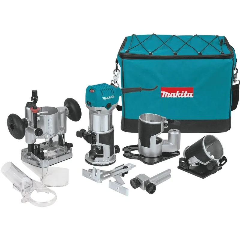 Makita RT0701CX3 Router Kit 6.5A 10,000 to 30,000 rpm