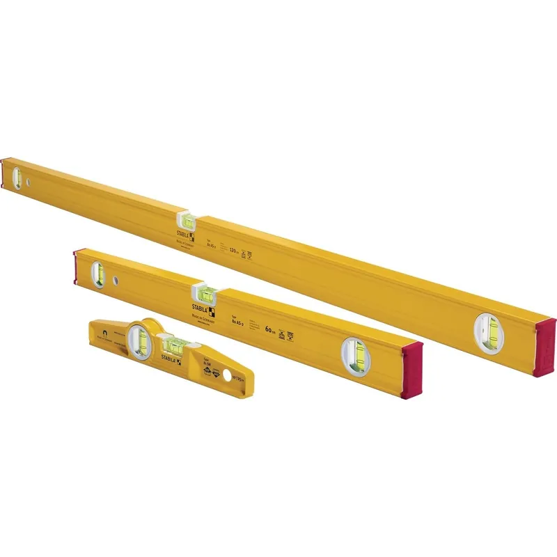 Stabila 29840 Pro Aluminum Three Level Set 48 In. 24 In. 12 In. None