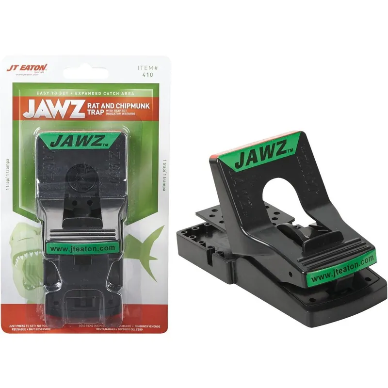JT Eaton 410 Jawz Mechanical Chipmunk & Rat Trap (1-Pack)