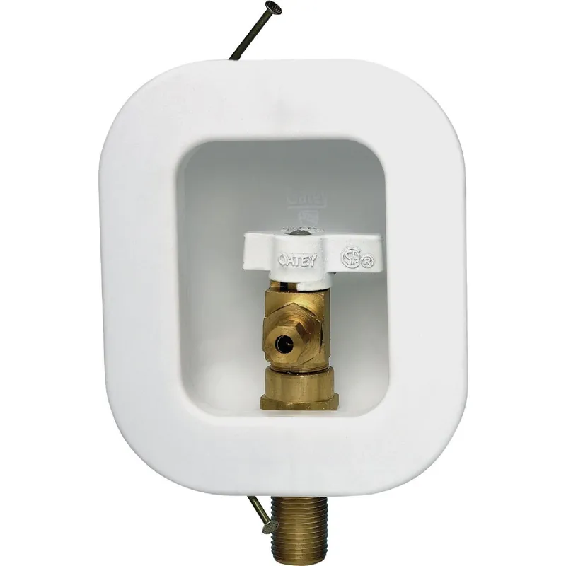 Oatey 39130 12K Ice Maker Outlet Box with Nails