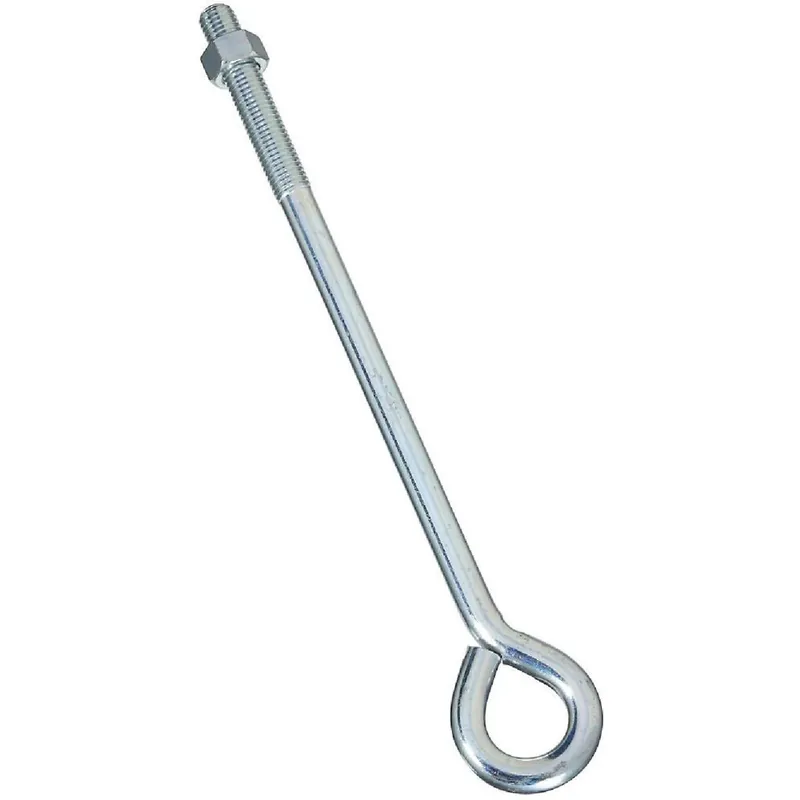 National N347-708 Eye Bolt Zinc 5/8 In. x 14 In. Hex Nut