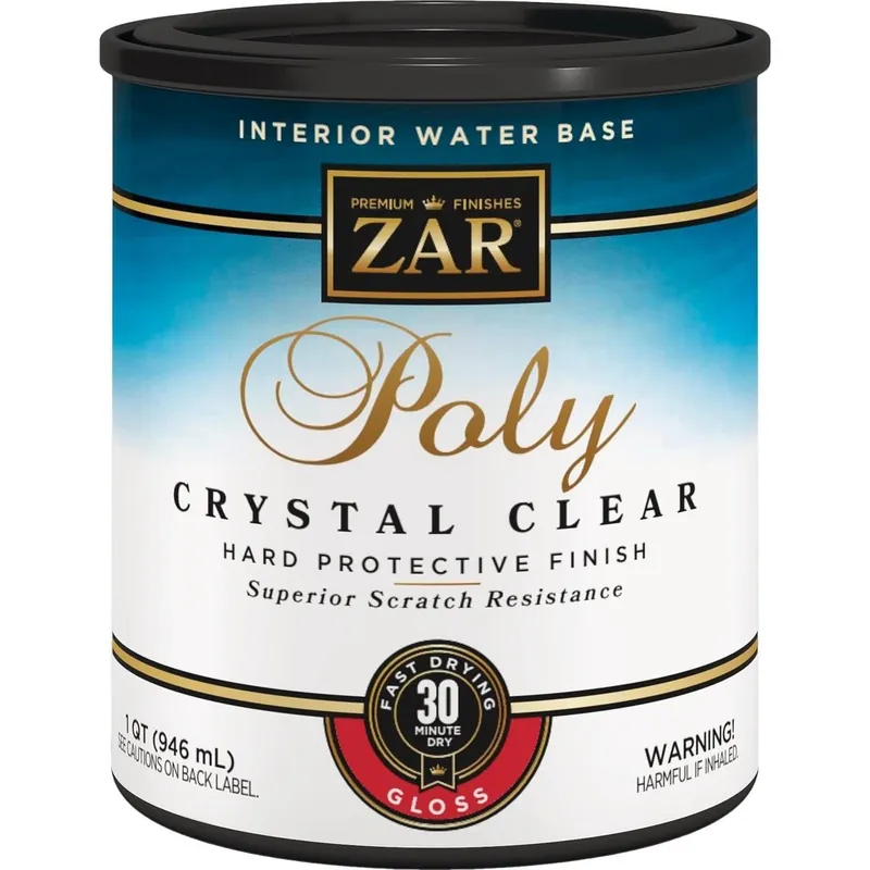 ZAR 32412 Aqua Gloss Water-Based Interior Polyurethane 1 Qt.