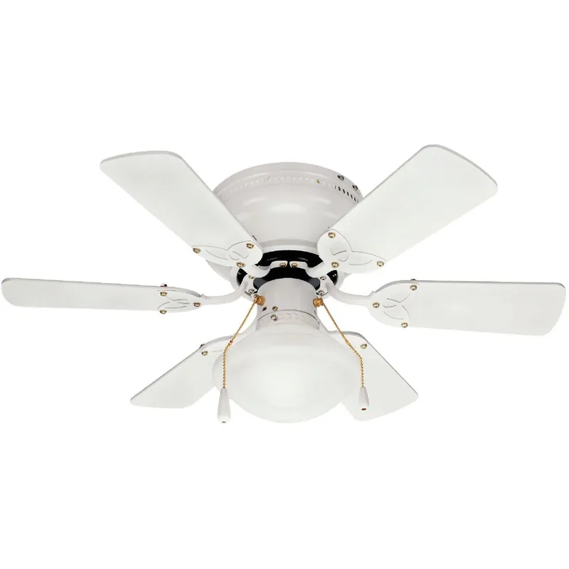Home Impressions CF30TWI6WH-L Ceiling Fan with Light Kit