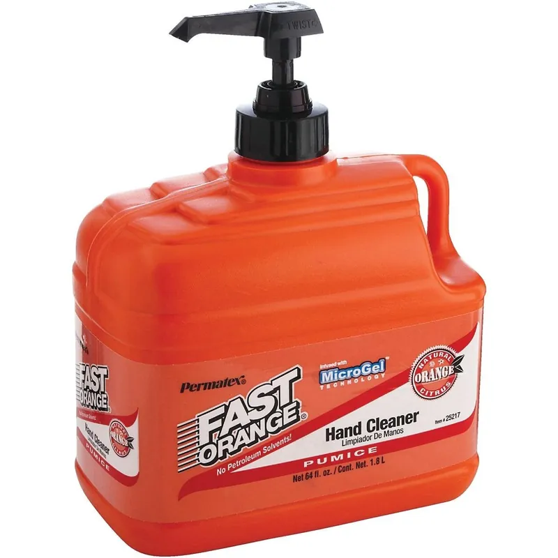 Permatex 25217 Fast Orange Pumice Orange Citrus Hand Cleaner 1/2 Gal.
