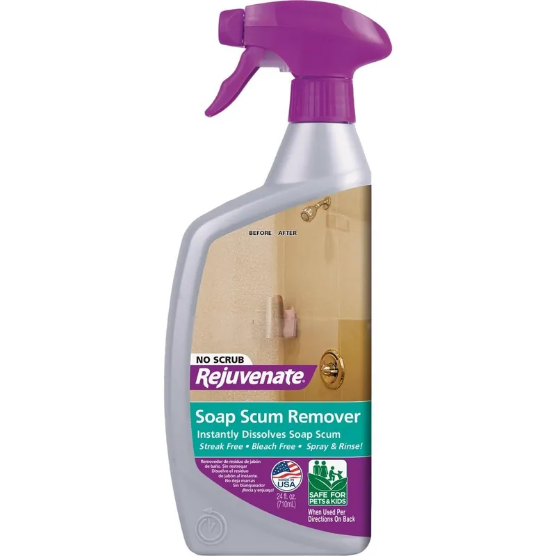 Rejuvenate RJ24SSR No Scrub Soap Scum Remover 24 Oz