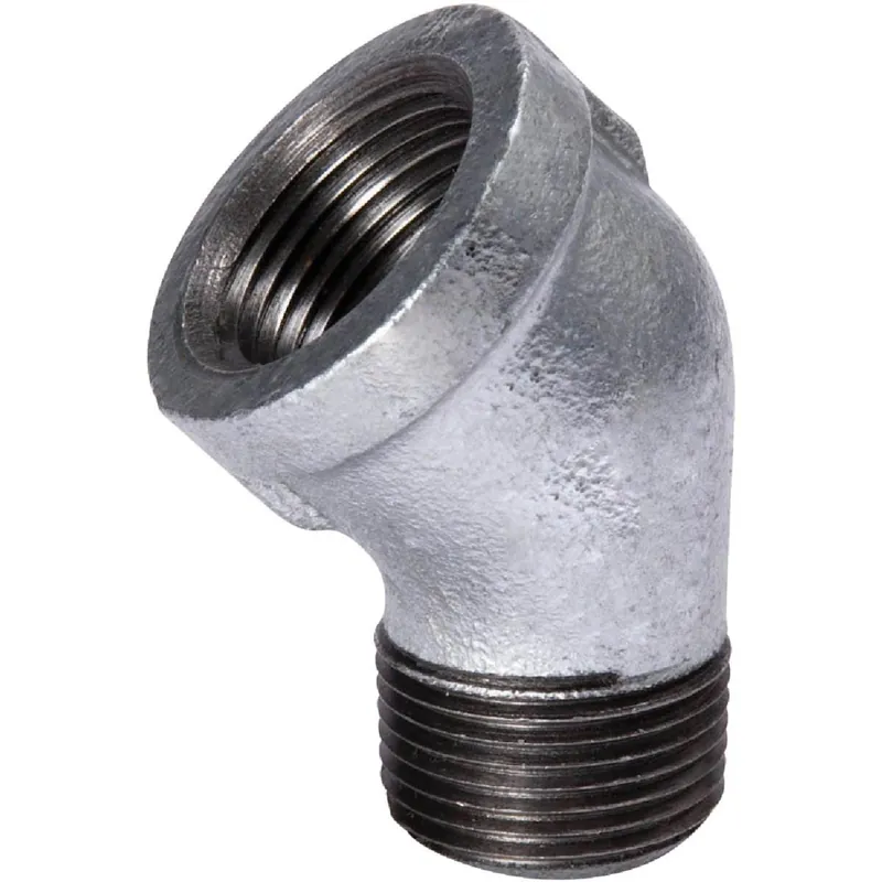Southland 510-505BG MUE510-505BG 1 In. 45 Deg. Street Galvanized Elbow (1/8 Bend)