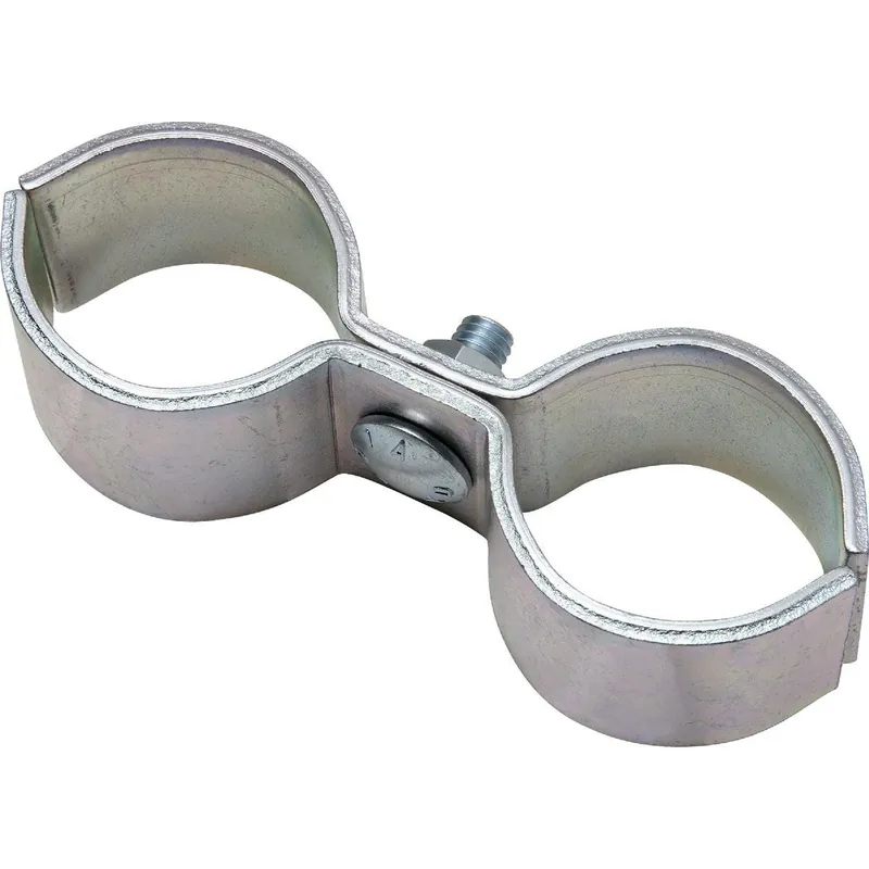 National N344648 2 In. Zinc Plated Steel Universal Pipe Clamp