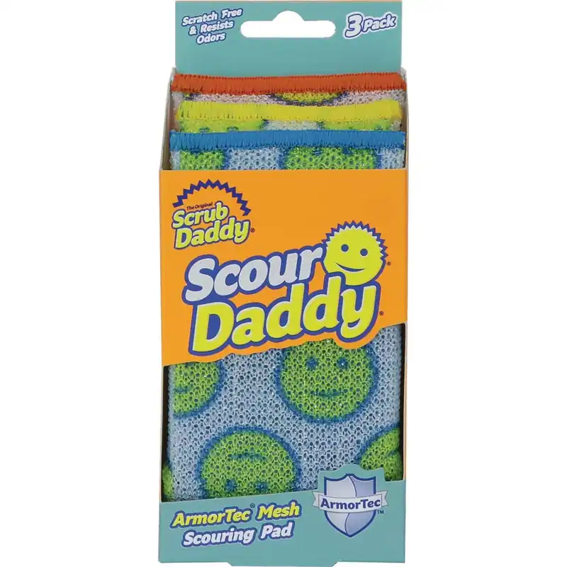 Scrub Daddy SCRDDY3CT Scour Daddy Scouring Pad 3-Count
