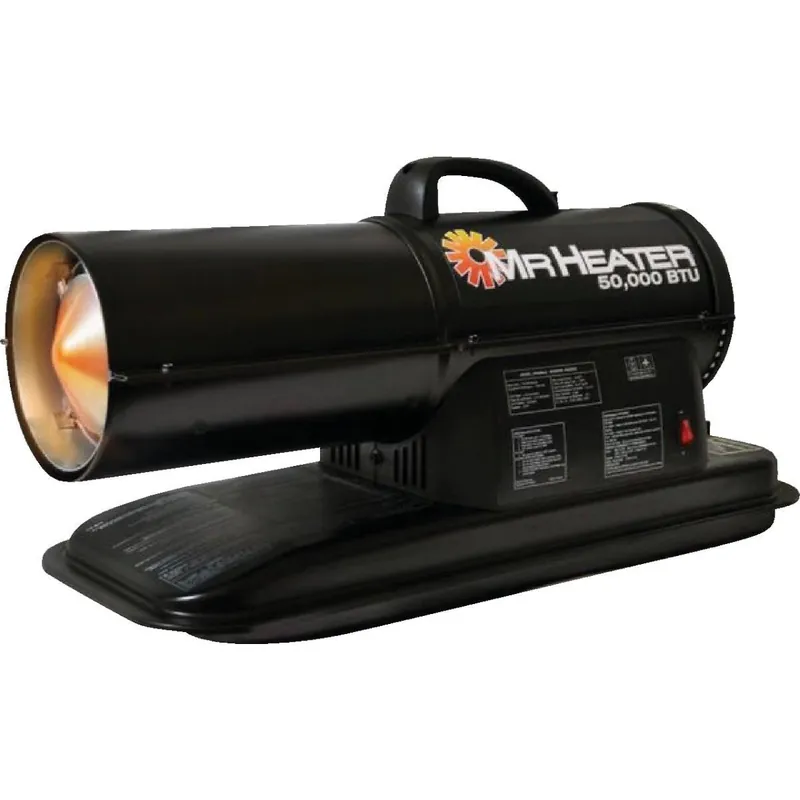 Mr Heater F270255/MH50KR Kerosene Forced Air Heater 50000 BTU