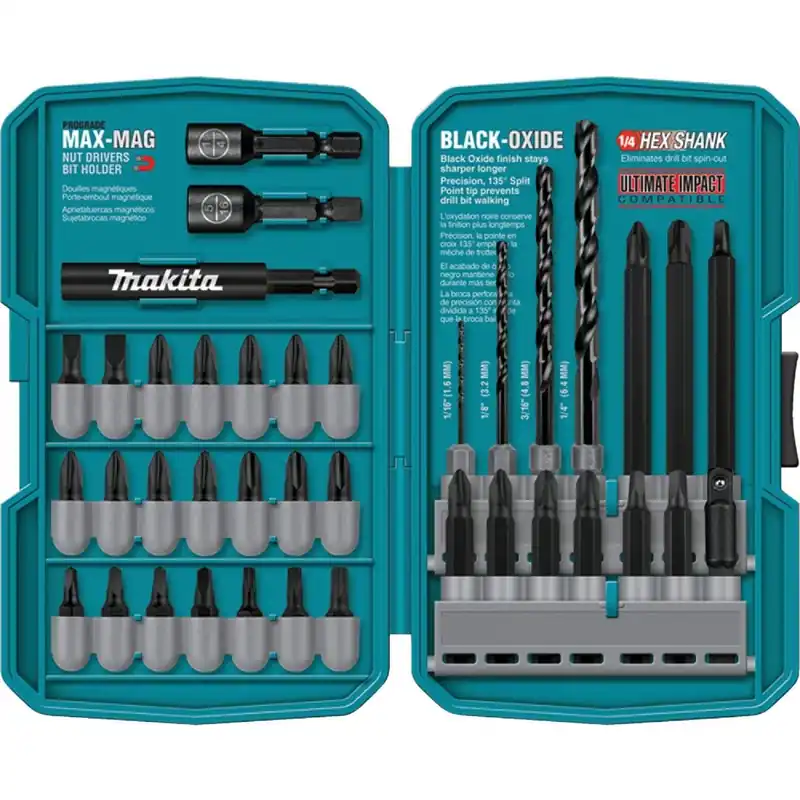 Makita T-01373 38-Piece Impact Drill and Drive Set