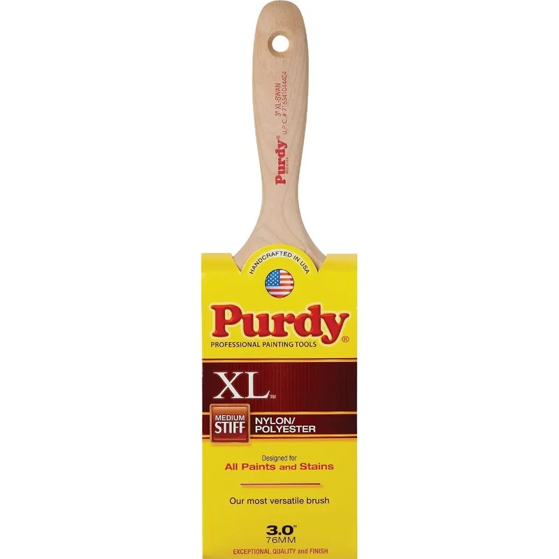 Krylon 144400330 Purdy XL Swan 3 In. Flat Wall Paint Brush
