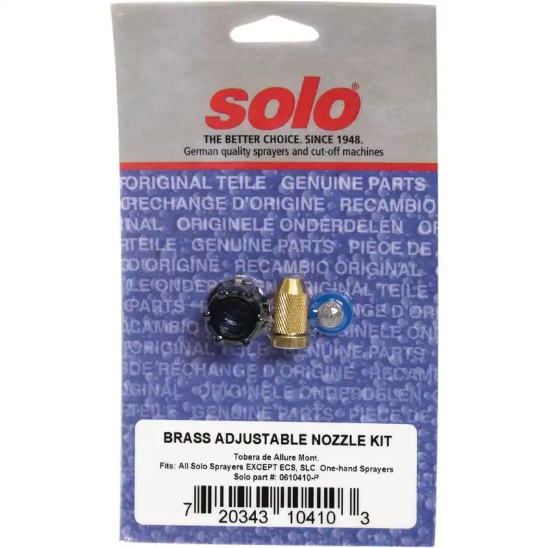 Solo 0610410P Brass Adjustable Nozzle Kit