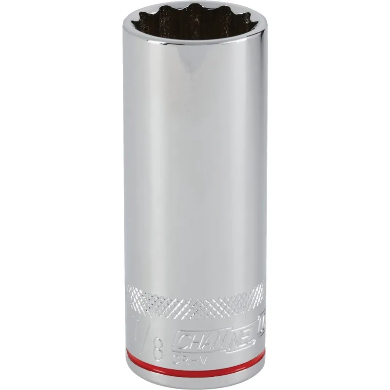 Channellock 327275 1/2 In. Drive 7/8 In. 12-Point Deep Standard Socket