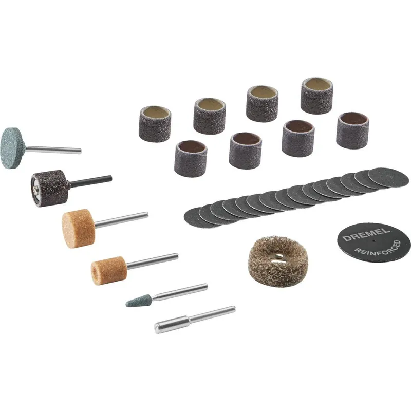 Dremel 727-01 Sanding and Grinding Rotary Tool Accessory Kit 31-Piece