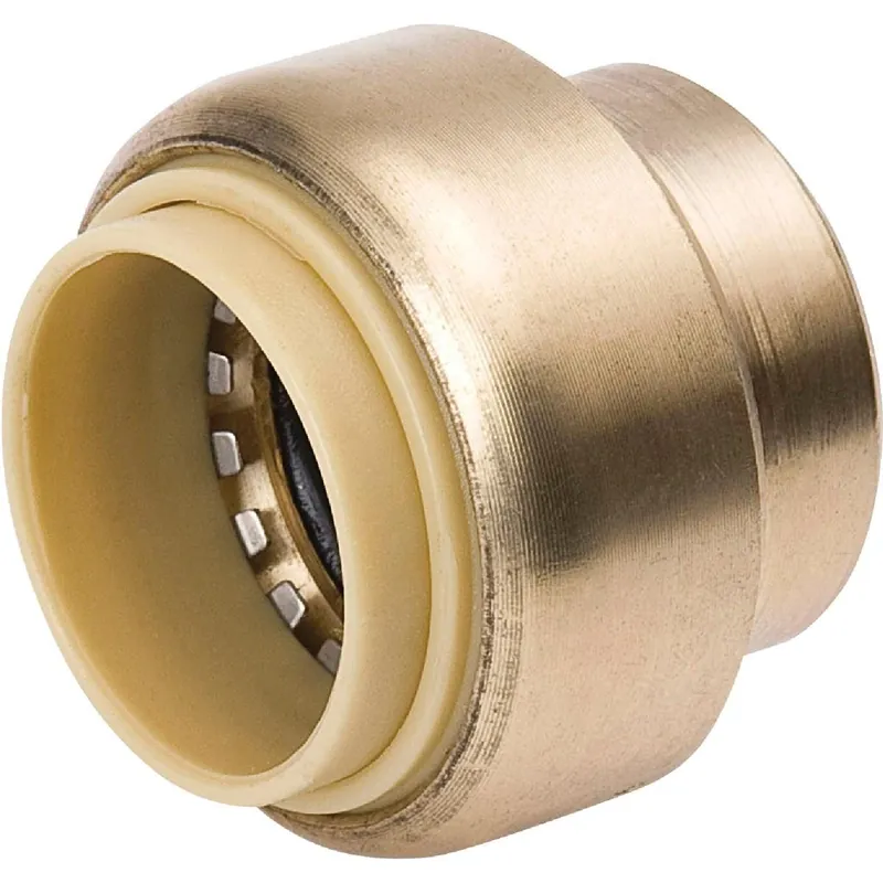 ProLine 6633-005 1 In. Brass Push Fit Cap