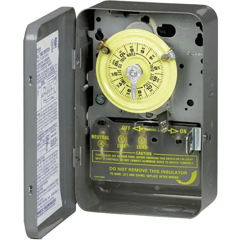 Intermatic T103D89 125V 40A 4000W DPST Timer