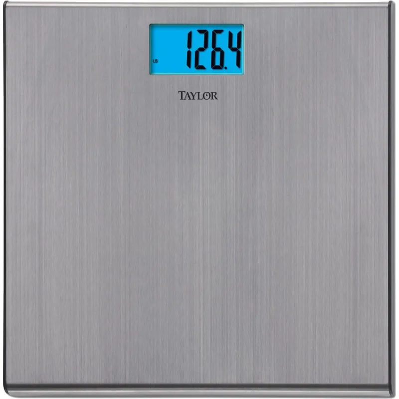 Taylor 74034102 Digital 440 Lb. Stainless Steel Bath Scale