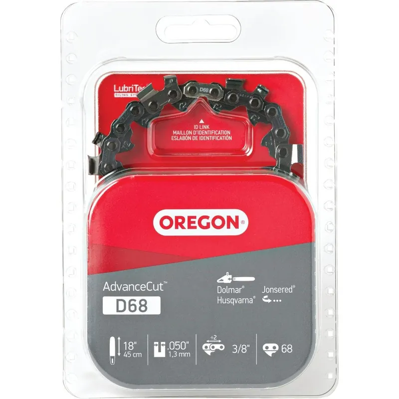 Oregon Cutting D68 Chainsaw Chain 18 In. 68 Drive Link