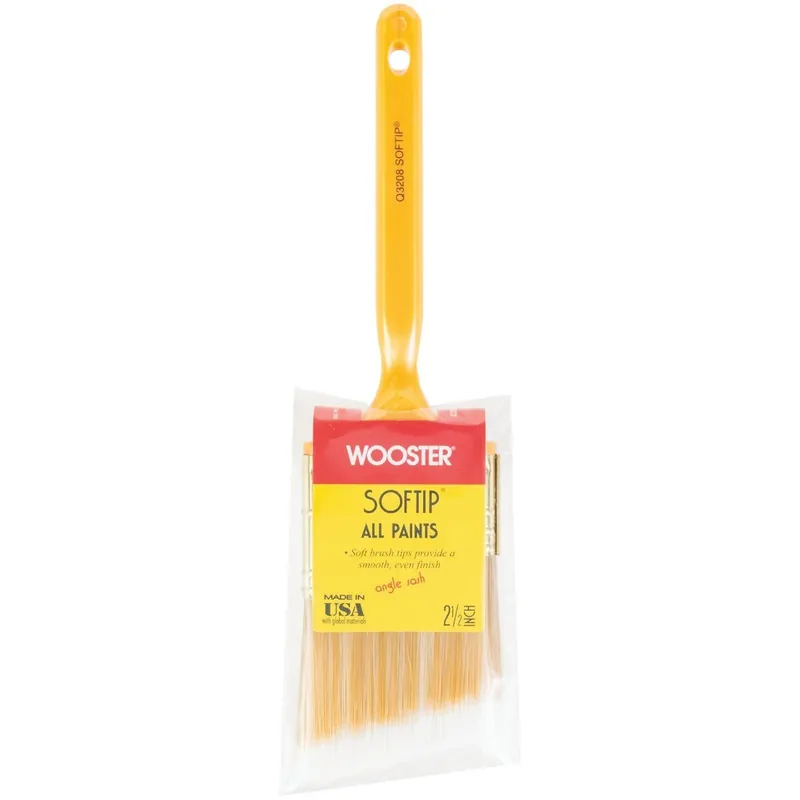 Wooster Brush Q3208-21/2 Softip 2-1/2 In. Angle Sash Paint Brush