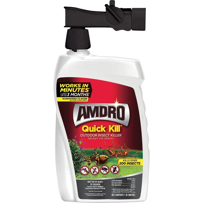 Amdro 100522991 Quick Kill 32 Oz Ready To Spray Hose End Insect Killer